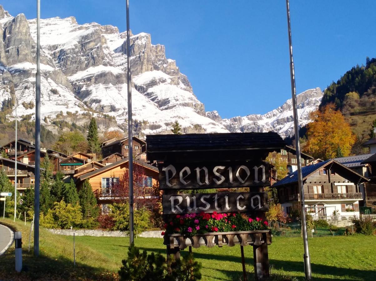 B&B Chalet Rustica Inden, Leukerbad Exteriör bild
