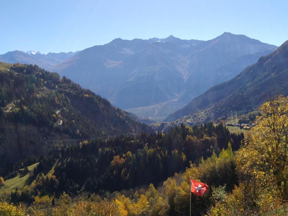 B&B Chalet Rustica Inden, Leukerbad Exteriör bild
