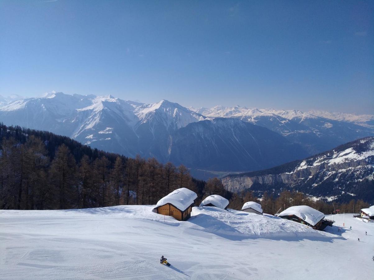 B&B Chalet Rustica Inden, Leukerbad Exteriör bild