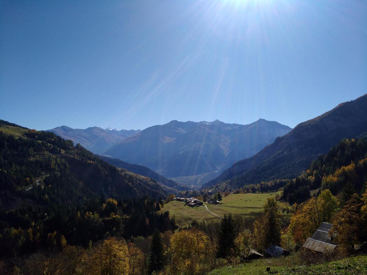 B&B Chalet Rustica Inden, Leukerbad Exteriör bild