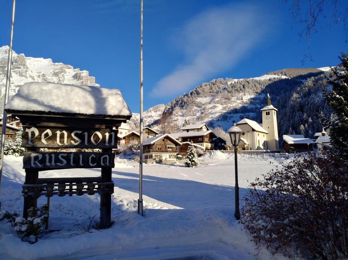 B&B Chalet Rustica Inden, Leukerbad Exteriör bild