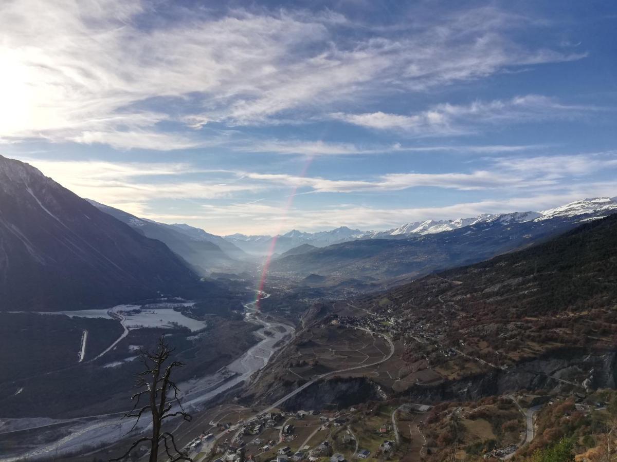 B&B Chalet Rustica Inden, Leukerbad Exteriör bild