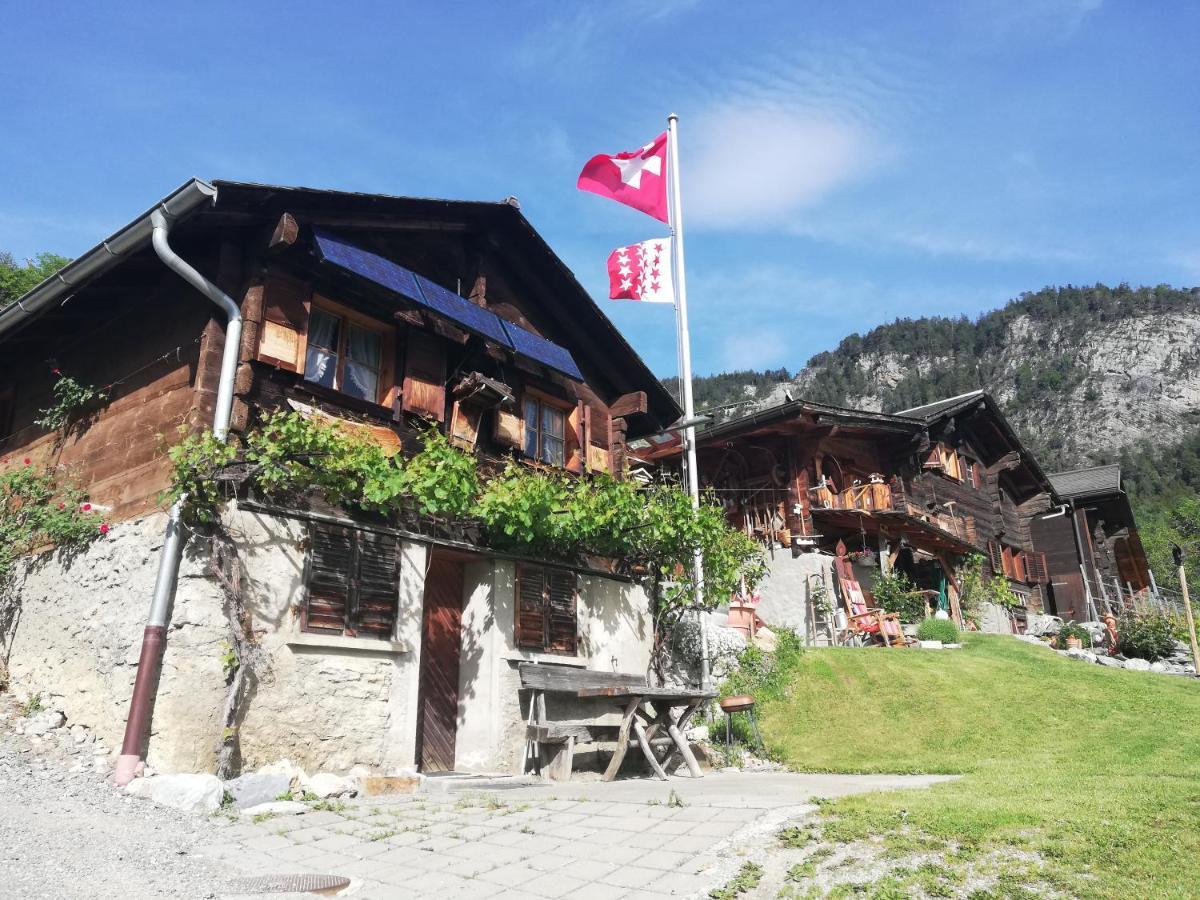 B&B Chalet Rustica Inden, Leukerbad Exteriör bild
