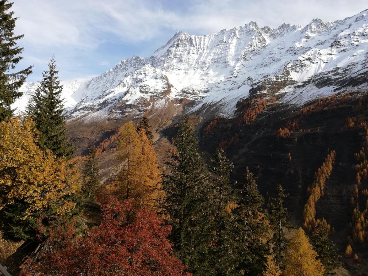 B&B Chalet Rustica Inden, Leukerbad Exteriör bild