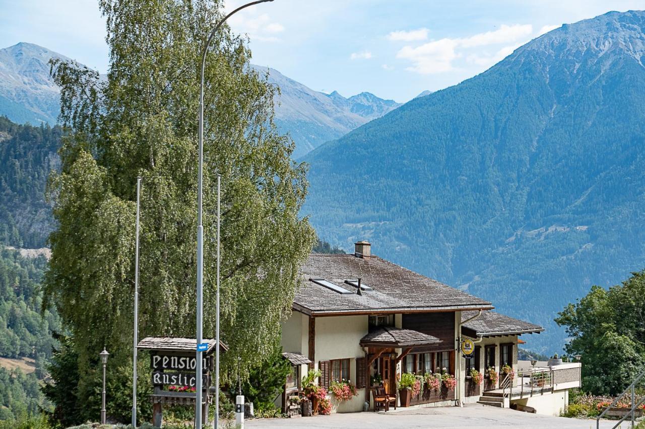 B&B Chalet Rustica Inden, Leukerbad Exteriör bild
