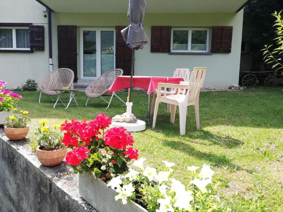 B&B Chalet Rustica Inden, Leukerbad Exteriör bild
