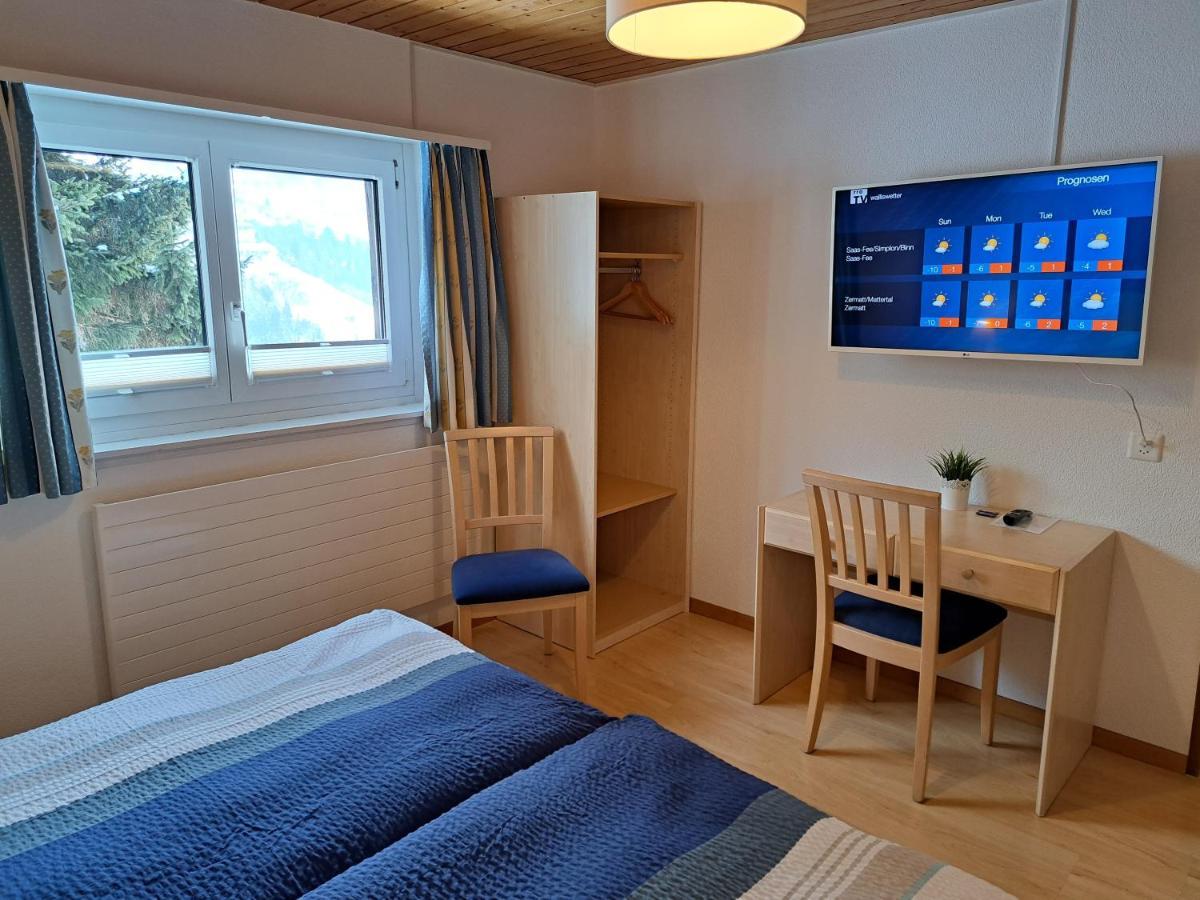B&B Chalet Rustica Inden, Leukerbad Exteriör bild
