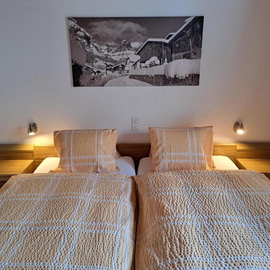 B&B Chalet Rustica Inden, Leukerbad Exteriör bild