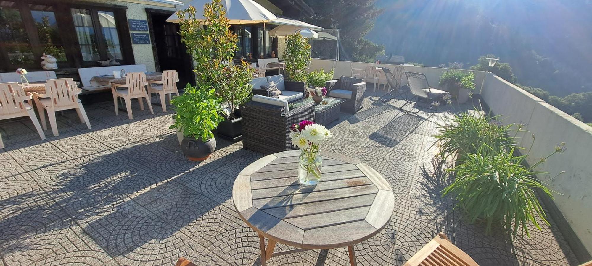 B&B Chalet Rustica Inden, Leukerbad Exteriör bild
