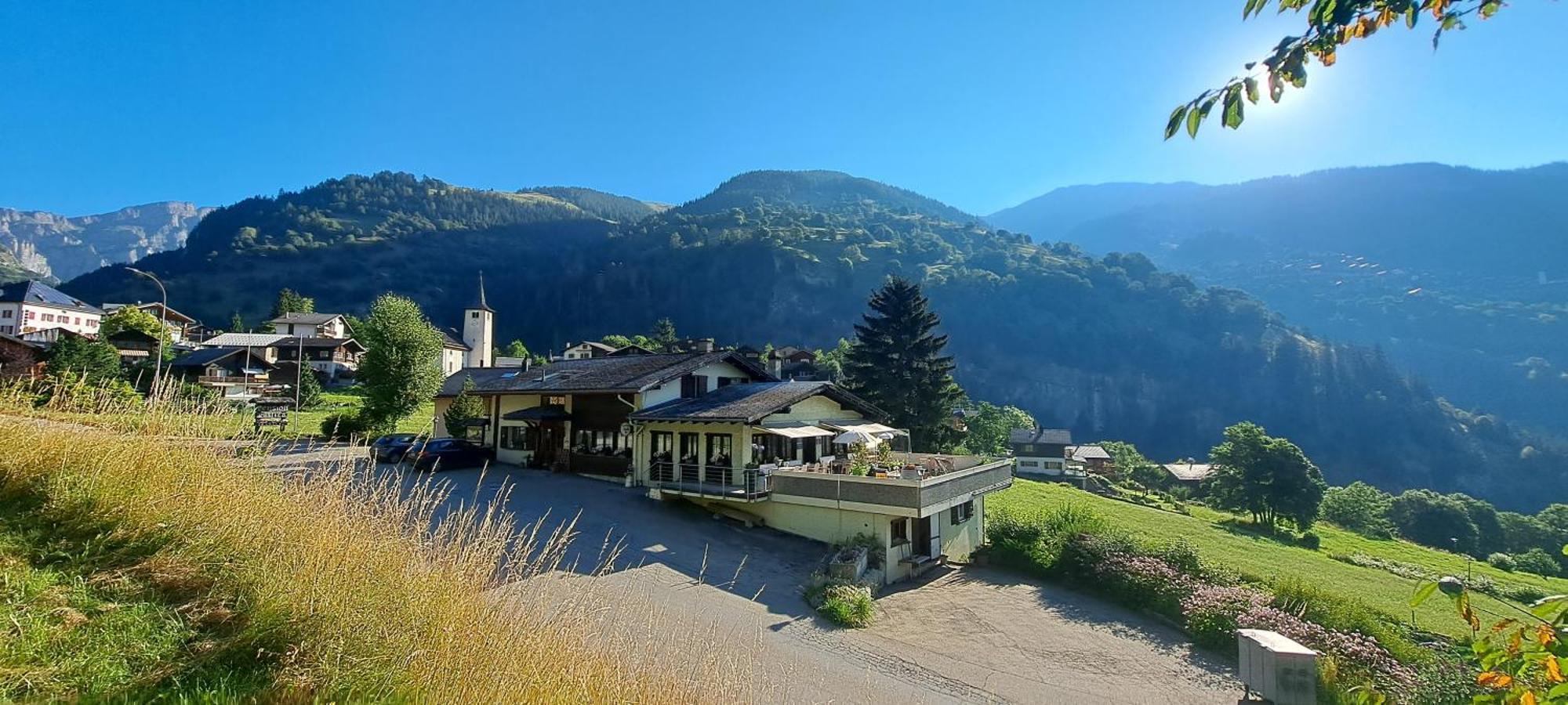 B&B Chalet Rustica Inden, Leukerbad Exteriör bild