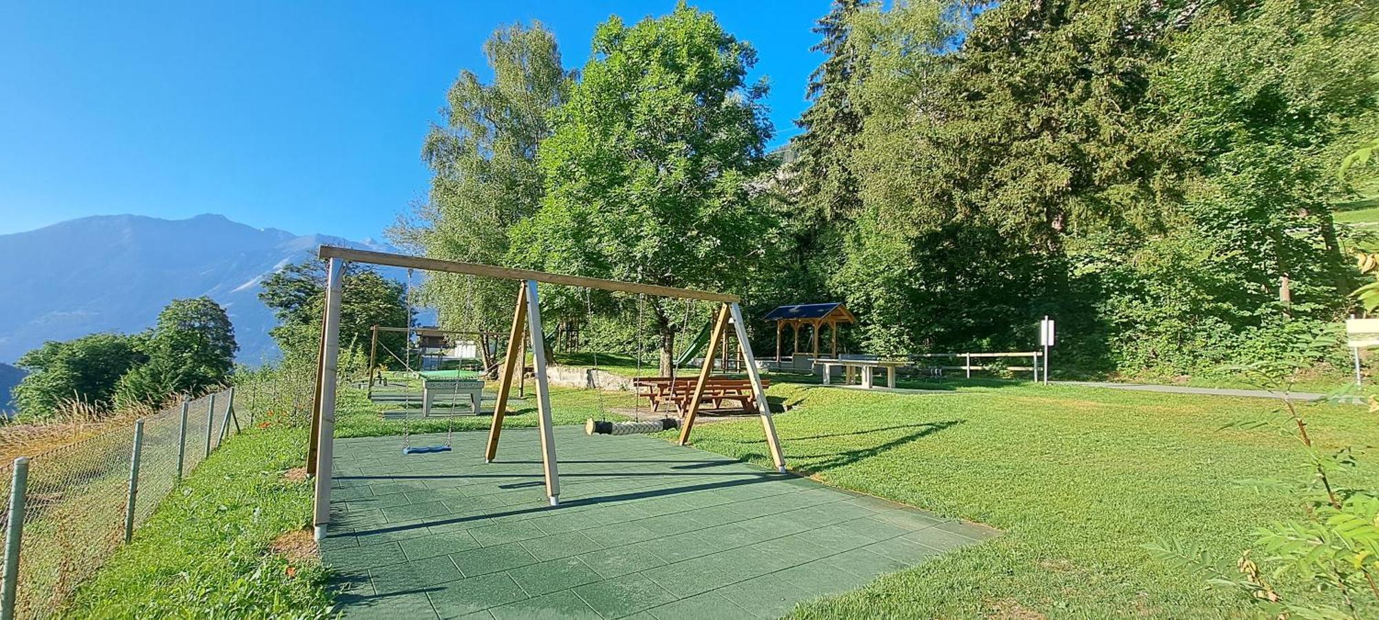 B&B Chalet Rustica Inden, Leukerbad Exteriör bild