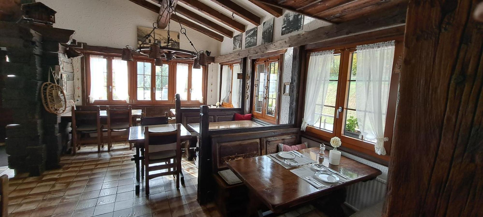 B&B Chalet Rustica Inden, Leukerbad Exteriör bild